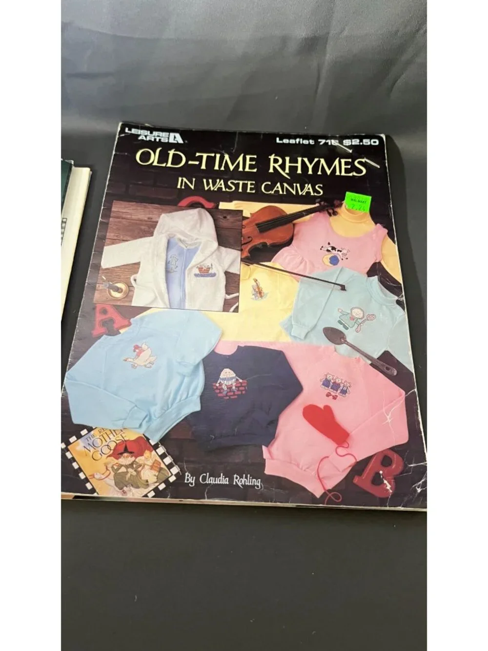 22 Vintage Cross Stitch Patterns For Sweatshirts 1980s Booklets Bundle